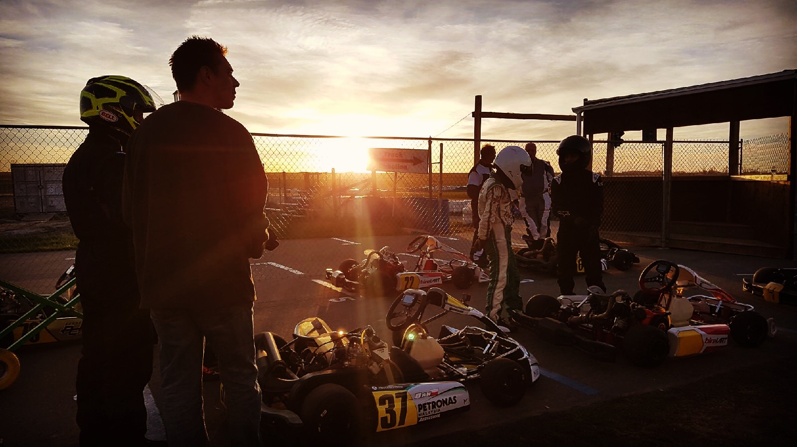 Karting Sunset May 4.JPG